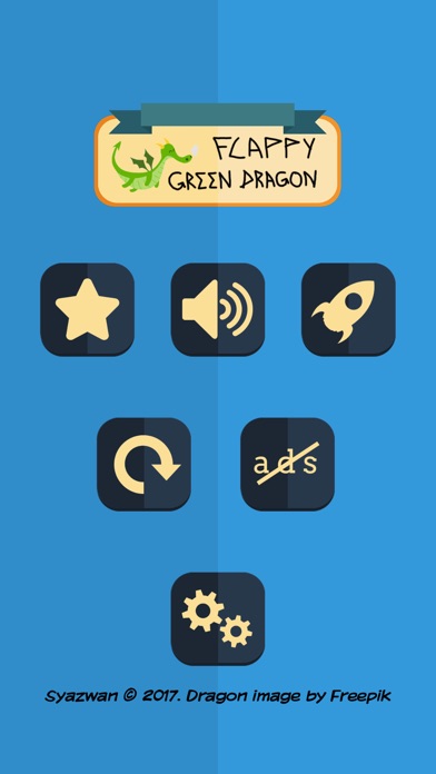 Flappy Green Dragon screenshot 2