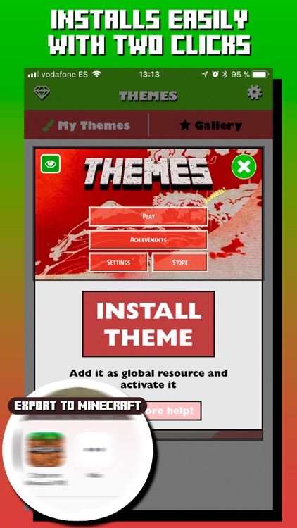 Themes for Minecraft