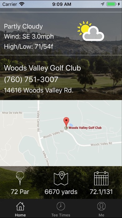 Woods Valley Golf Tee Times screenshot 2