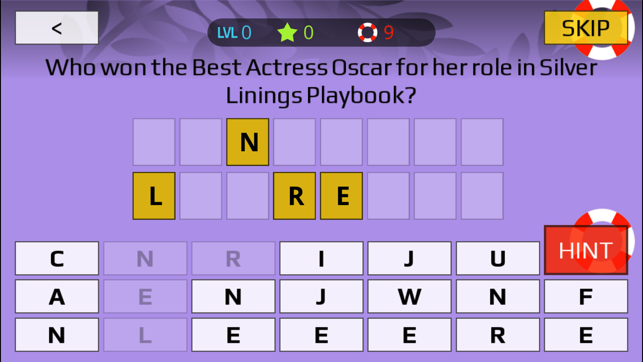 Oscar Winners Trivia