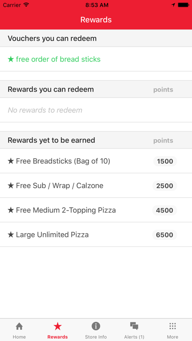 Classic Pizza Rewards screenshot 2