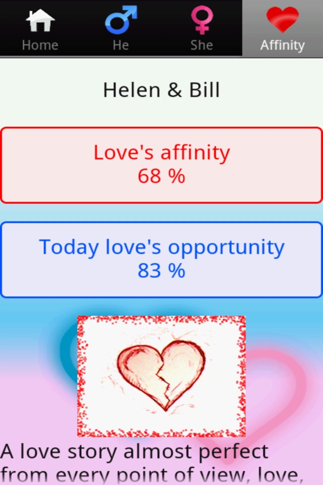 Love Affinity Test screenshot 3