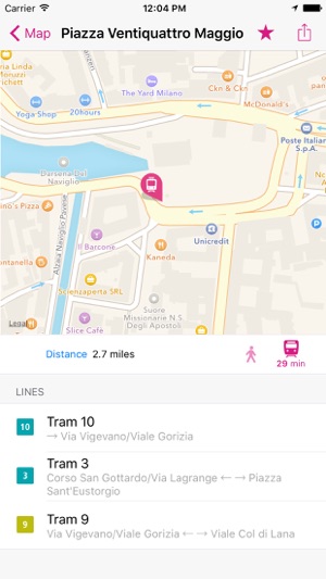 Milan Rail Map Lite(圖2)-速報App