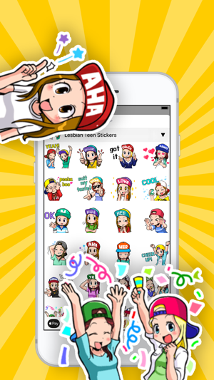 Lesbian Sticker(圖1)-速報App