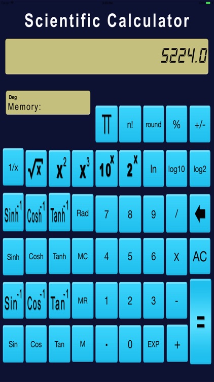 Real Scientific Calculator