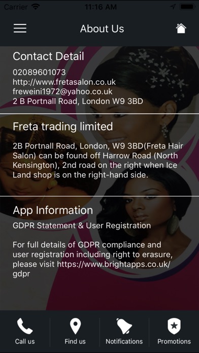 Freta Hair Salon screenshot 2