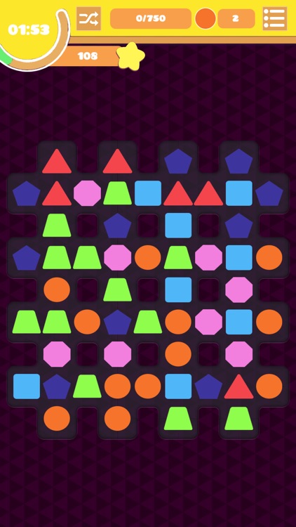 Shape Swap - Match 4 puzzle