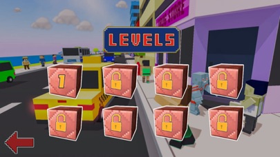 Blocky City Taxi Simualtor 1.0 IOS -