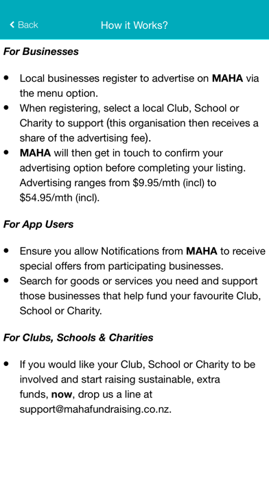 How to cancel & delete MAHA Fundrasing from iphone & ipad 2