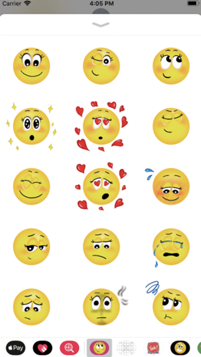 Girls Funny Emoji Stickers ! screenshot 2