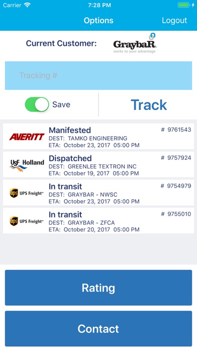 Harte Hanks Logistics Tracking screenshot 2