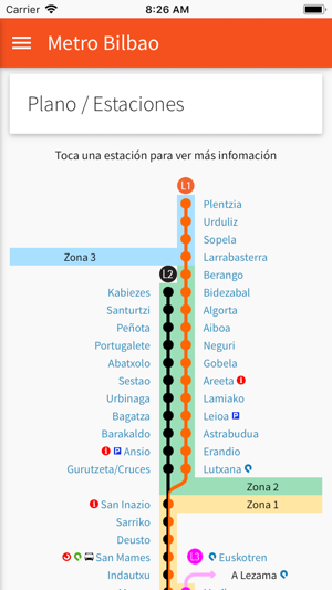 Metro de Bilbao(圖4)-速報App