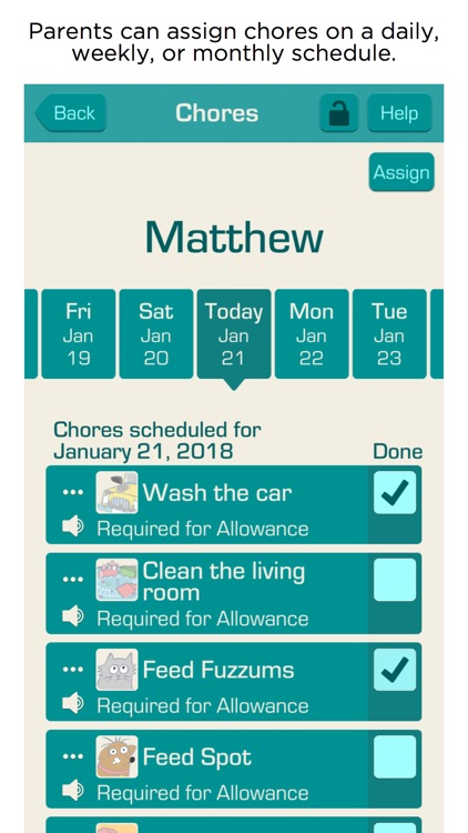 Allowance & Chores Bot screenshot-3