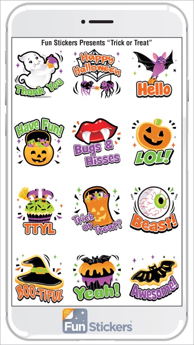 Halloween iSticker screenshot 2