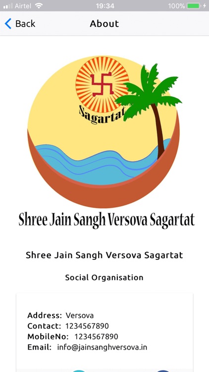 Jain Sangh Versova Sagartat