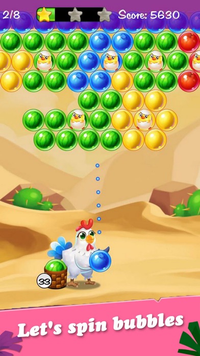 Cube Bubble Fruit Match screenshot 3