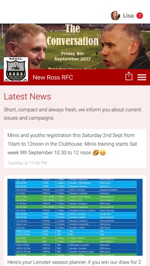 New Ross RFC(圖1)-速報App