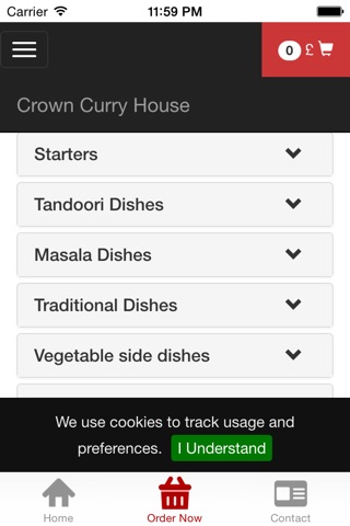 Crown Curry House screenshot 3