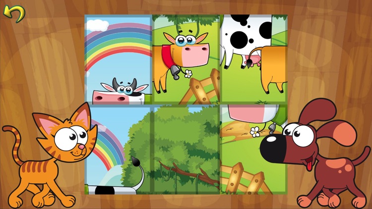 Farm Animals - Puzzle for kids