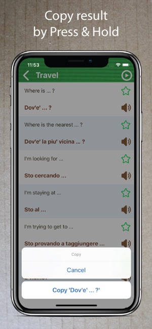 Learn Italian Phrasebook Pro +(圖3)-速報App
