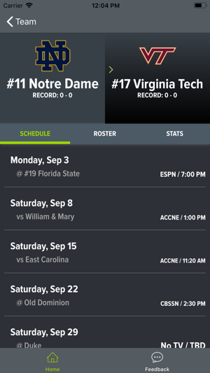 Notre Dame Football(圖7)-速報App