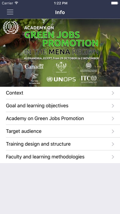 Academy on Green Jobs screenshot 2