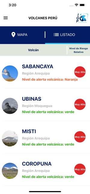 Volcanes Perú(圖3)-速報App