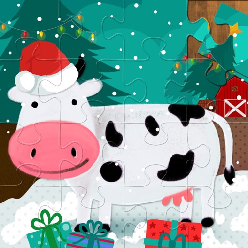 Kids Jigsaw Puzzles: Farm Icon