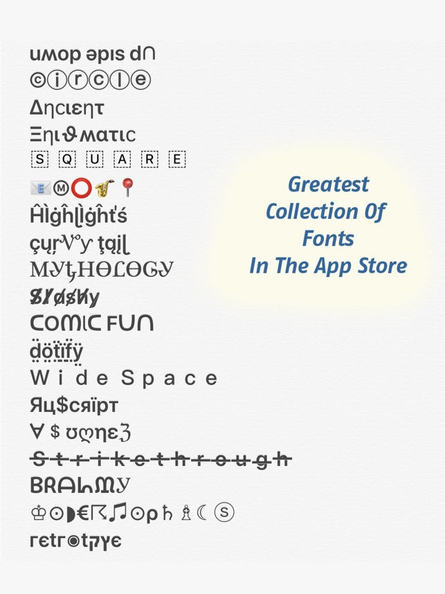 fonts for instagram on the app store - instagram font generator italic