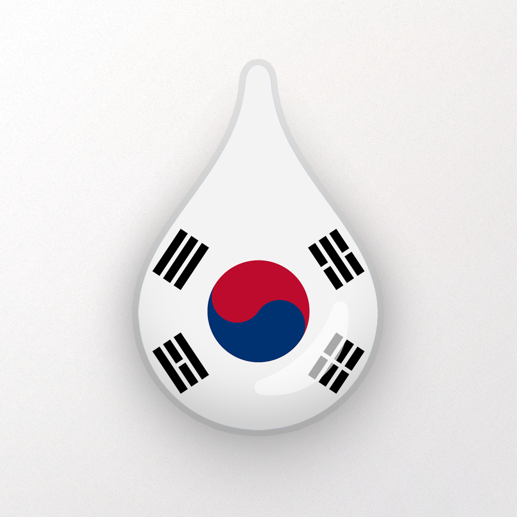 Learn Korean language - Drops App Icon