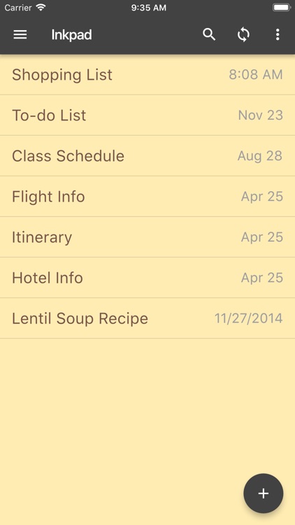 InkPad Notepad - Notes - To do
