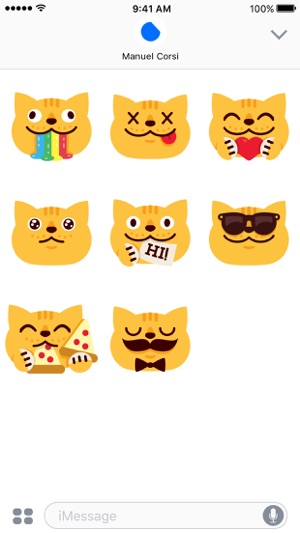Chubby Cat - iMessage Stickers(圖4)-速報App