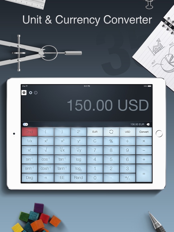 Calculator Pro+ for iPad. screenshot-4