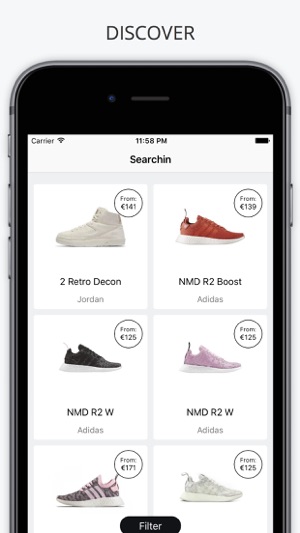 Searchin - Sneaker Search Engine - Buy Sneakers(圖3)-速報App