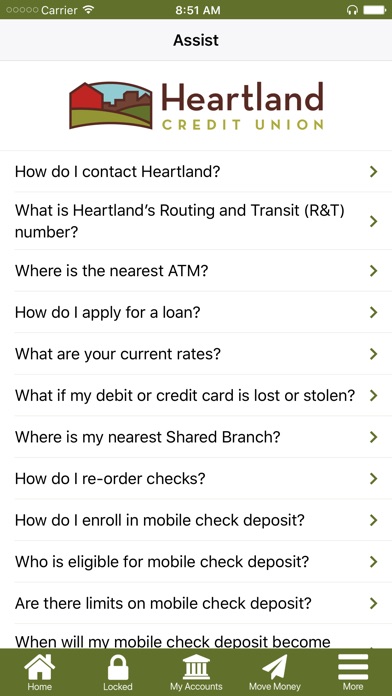 Heartland Credit Union (WI) screenshot 4