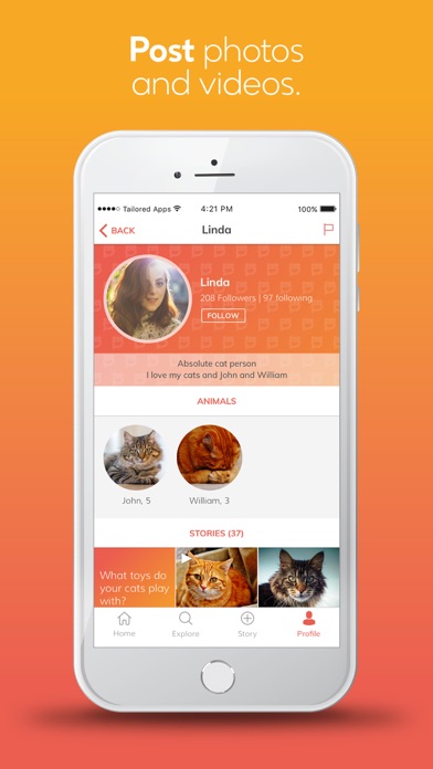 grinzoo - my social pet app screenshot 3