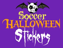 Soccer fans and players celebrate Halloween with stickers
