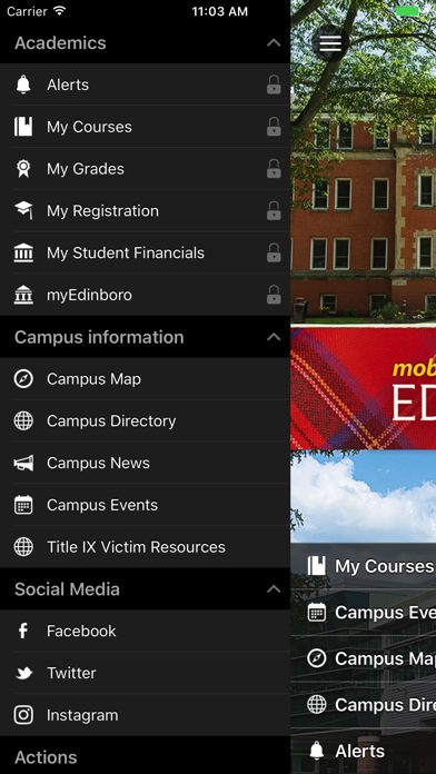 Edinboro University screenshot 2