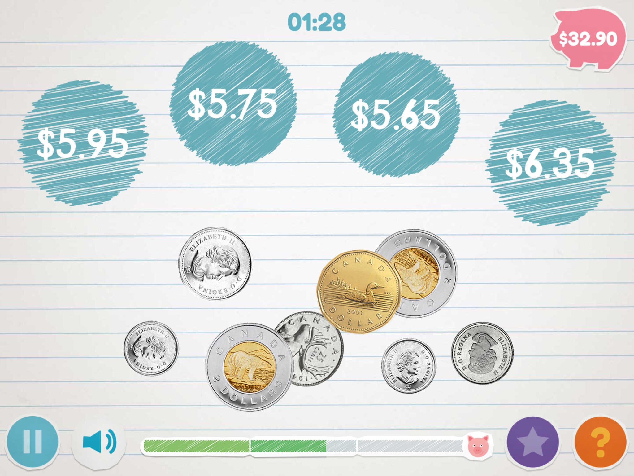 Peter Pig's Money Counter - CA screenshot 3