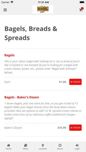 Boston Bagel Cafe(圖2)-速報App