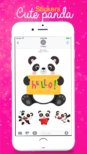 Cute Panda Stickers Pack!(圖2)-速報App