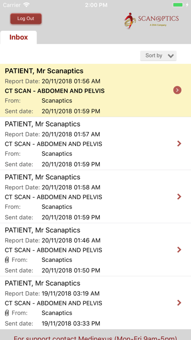 Scanaptics Patient Access screenshot 3
