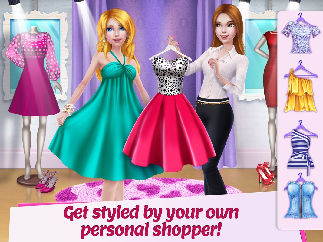 shopping mall girl game online