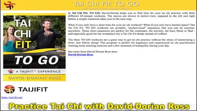 Tai Chi Fit TO GO screenshot 2