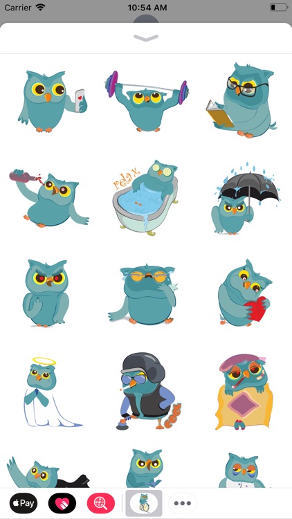 Owlly Stickers for iMessage