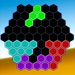 glow hexa block puzzle game