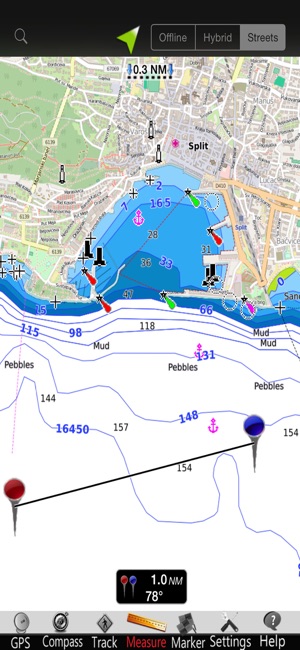 Croatia GPS Nautical Charts(圖4)-速報App