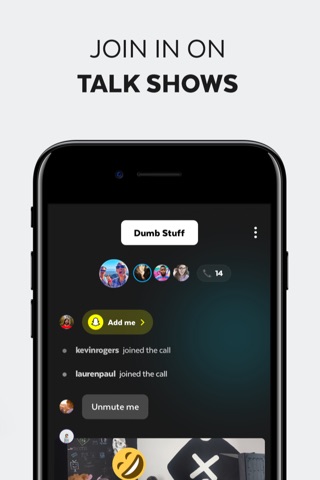 Unmute - Live Talk Shows screenshot 3