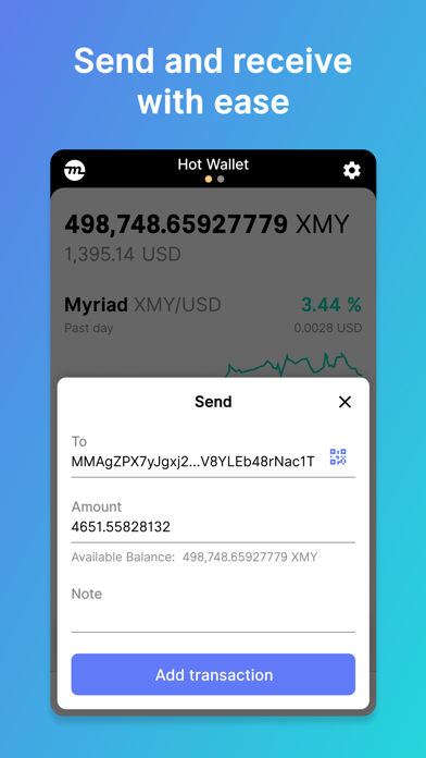 Myriad Wallet for COINiD screenshot 4