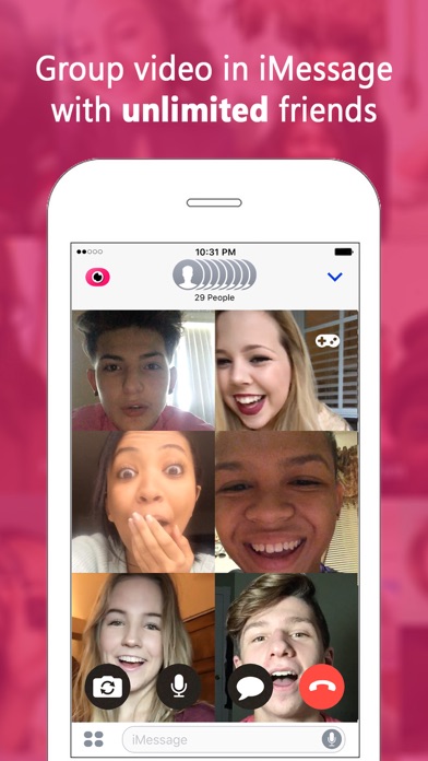 Fam: Group video for iMessageのおすすめ画像1